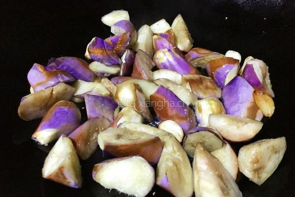 蒜烧茄子的做法图解7