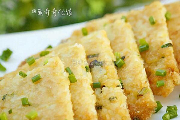 鸡蛋米饼的做法图解1