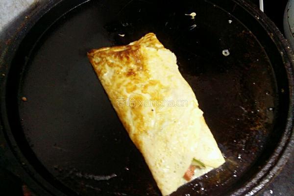 蛋包馒头炒饭的做法图解14