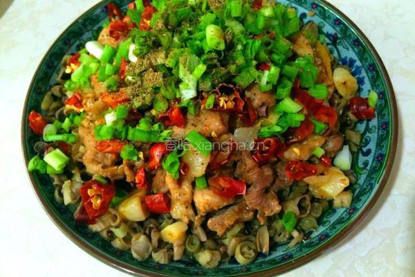 干豆角蒸肉的做法图解10