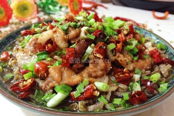 干豆角蒸肉的做法图解12