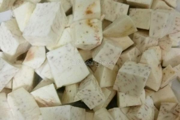 红豆香芋西米露的做法图解2
