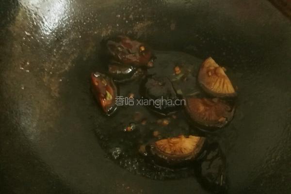 油菜香菇的做法图解7
