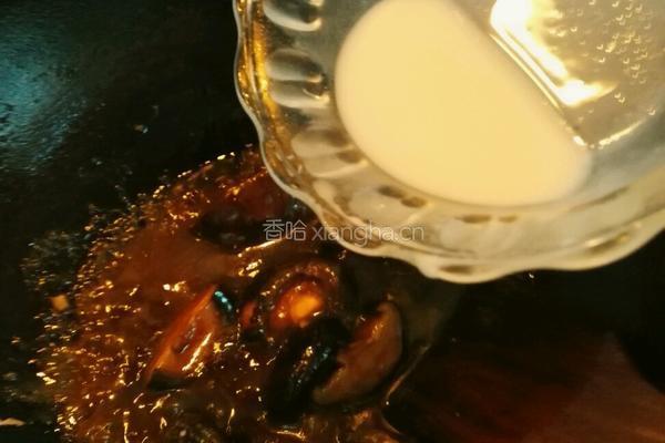 油菜香菇的做法图解9