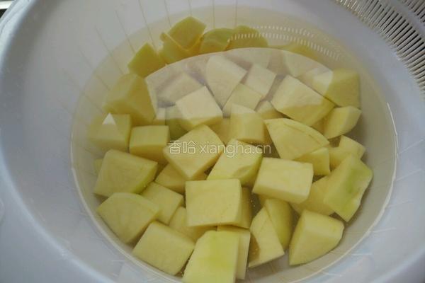 家常土豆炖鸡块的做法图解6