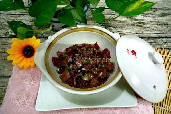 砂锅焖肉的做法图解13