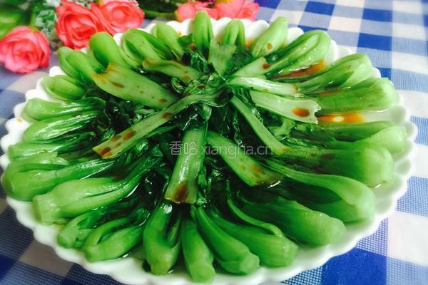 水煮青菜的做法图解4