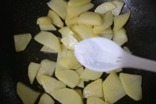 清炒土豆片的做法图解3