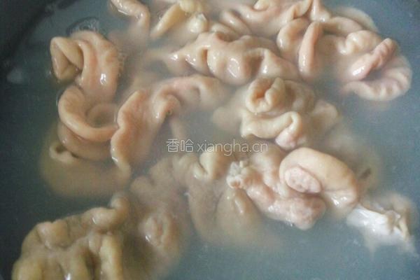 爆炒肥肠的做法图解3