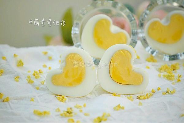 爱心鸡蛋的做法图解1
