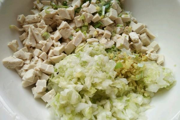 豆腐馅饼的做法图解4