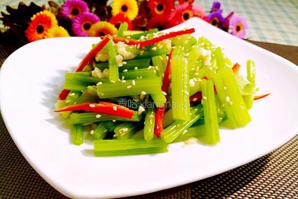 炝芹菜的做法图解11