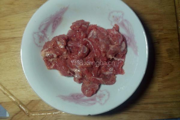 秋葵牛肉的做法图解2