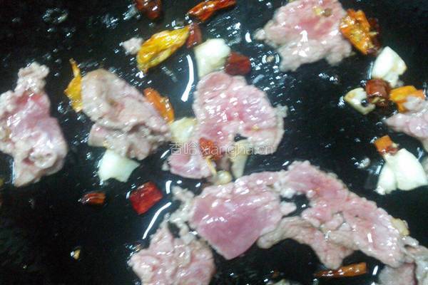 秋葵牛肉的做法图解5