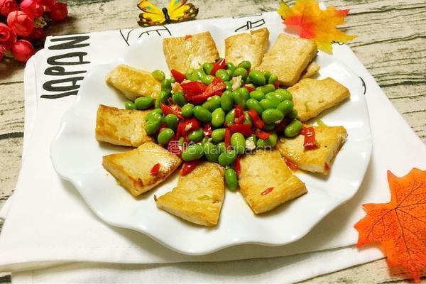 毛豆烧豆腐的做法图解14