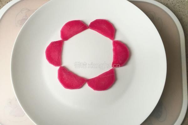 萝卜拼盘的做法图解3