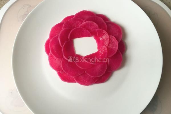 萝卜拼盘的做法图解4