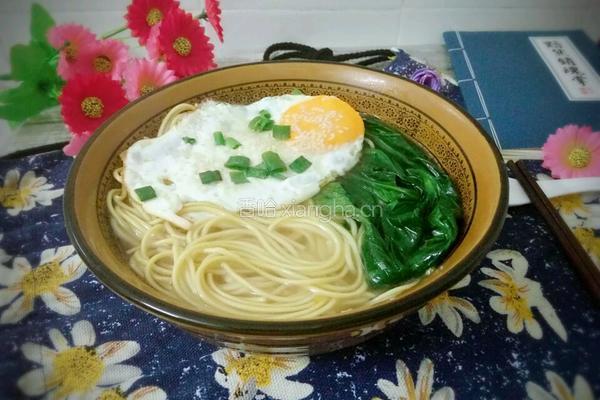 荷包蛋面条的做法图解8