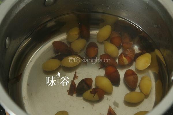 白果腐竹糖水的做法图解4