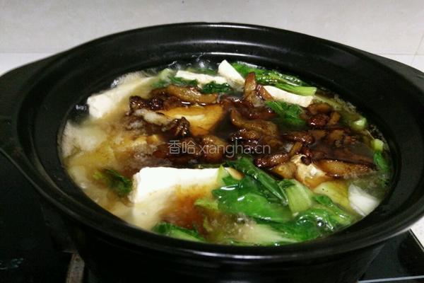 油冒青菜豆腐的做法图解12