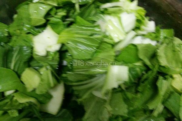 油冒青菜豆腐的做法图解1