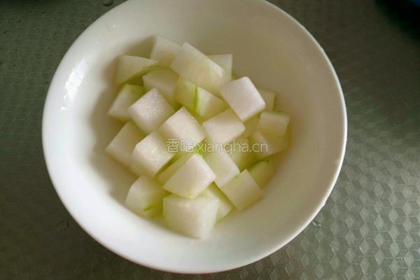 海带冬瓜绿豆汤的做法图解4