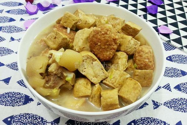 豆腐肉丸汤的做法图解13