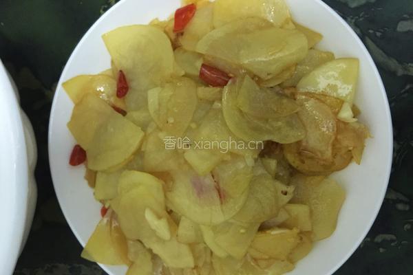 清炒土豆片