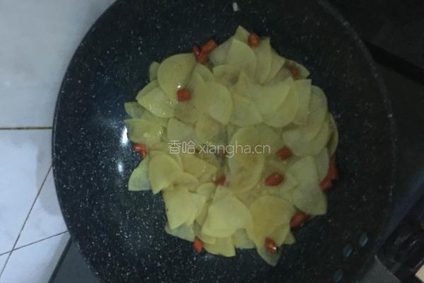 清炒土豆片的做法图解3