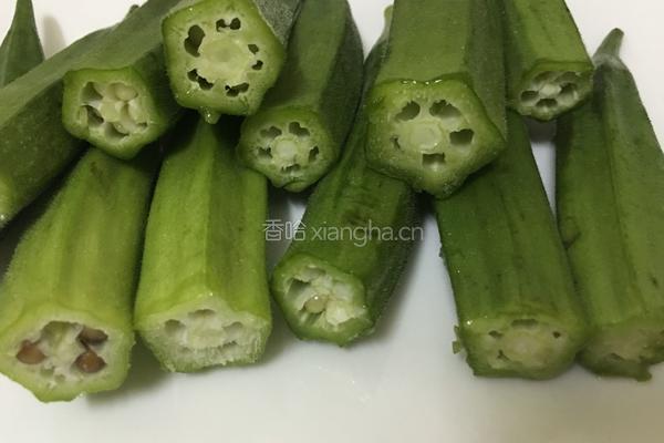 清烫秋葵的做法图解4