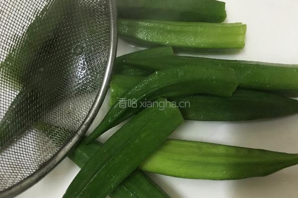 清烫秋葵的做法图解9