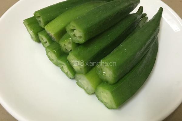 清烫秋葵的做法图解10