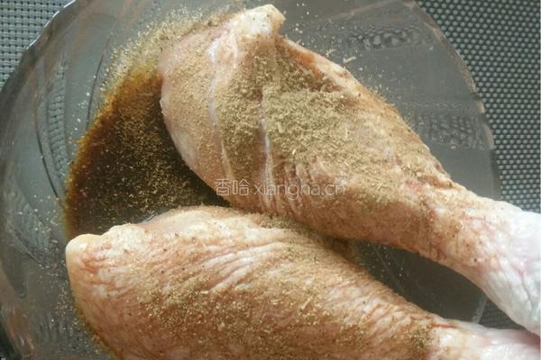 土豆焖鸡腿的做法图解2