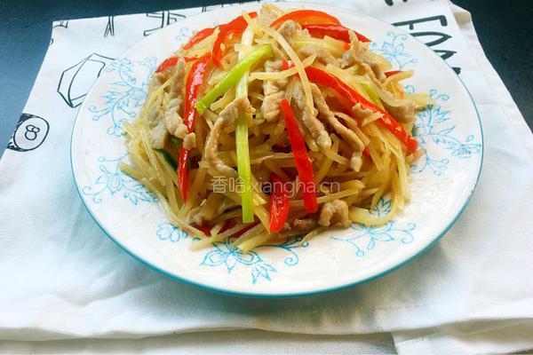 马铃薯炒肉的做法图解12