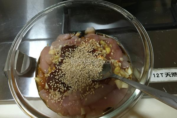 韩式烤鸡胸肉的做法图解5