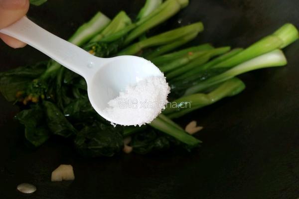 清炒青菜的做法图解5