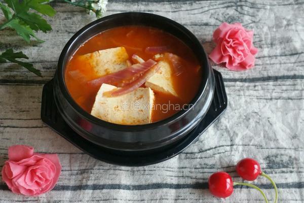 韩式辣豆腐汤的做法图解6