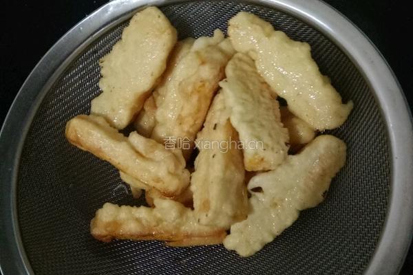 椒盐南瓜的做法图解5