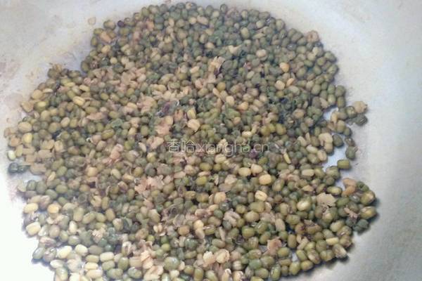 花生绿豆沙汤圆的做法图解6