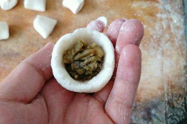 花生绿豆沙汤圆的做法图解13