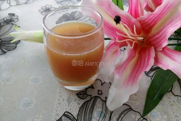 鲜榨苹果汁的做法图解5