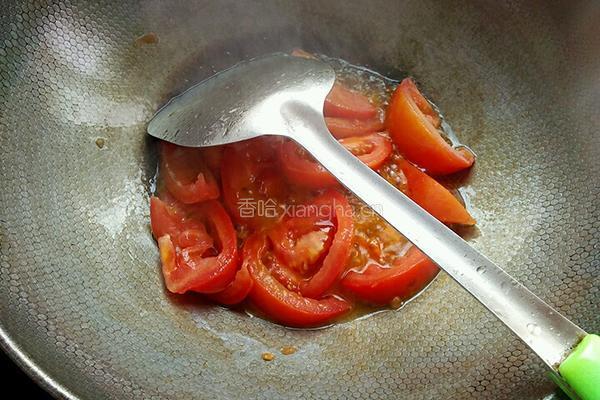 火腿面条的做法图解3
