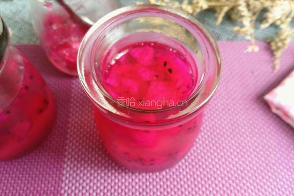 火龙果果冻的做法图解14