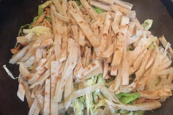 炒饼丝的做法图解12