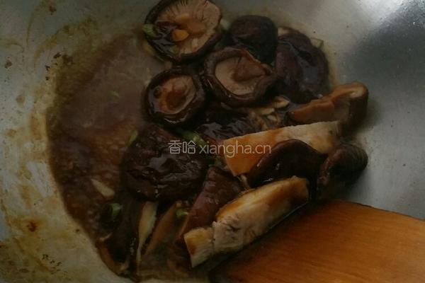 香菇趴油菜的做法图解3