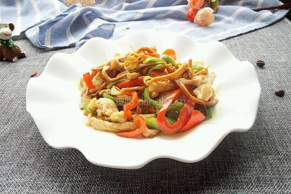 炒黄花的做法图解9
