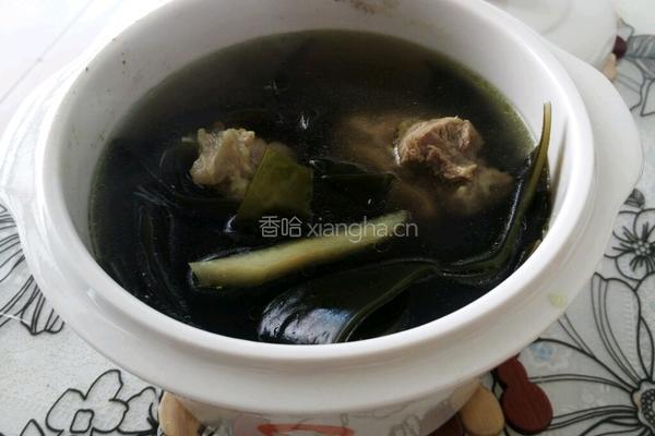 海带炖筒子骨的做法图解7