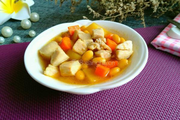 胡萝卜烧鸡肉的做法图解11