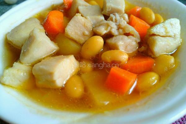 胡萝卜烧鸡肉的做法图解10