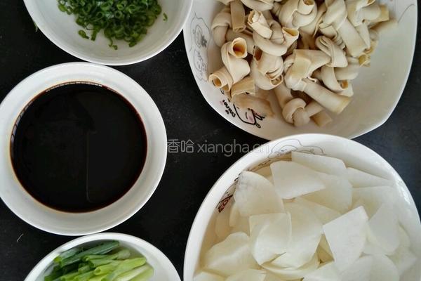萝卜烧卜页的做法图解4